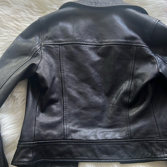 All Saints Leather jacket - Picture 2 of 7
